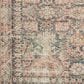 Angela Rose Aubrey 5" Round Navy and Multicolor Area Rug, , large