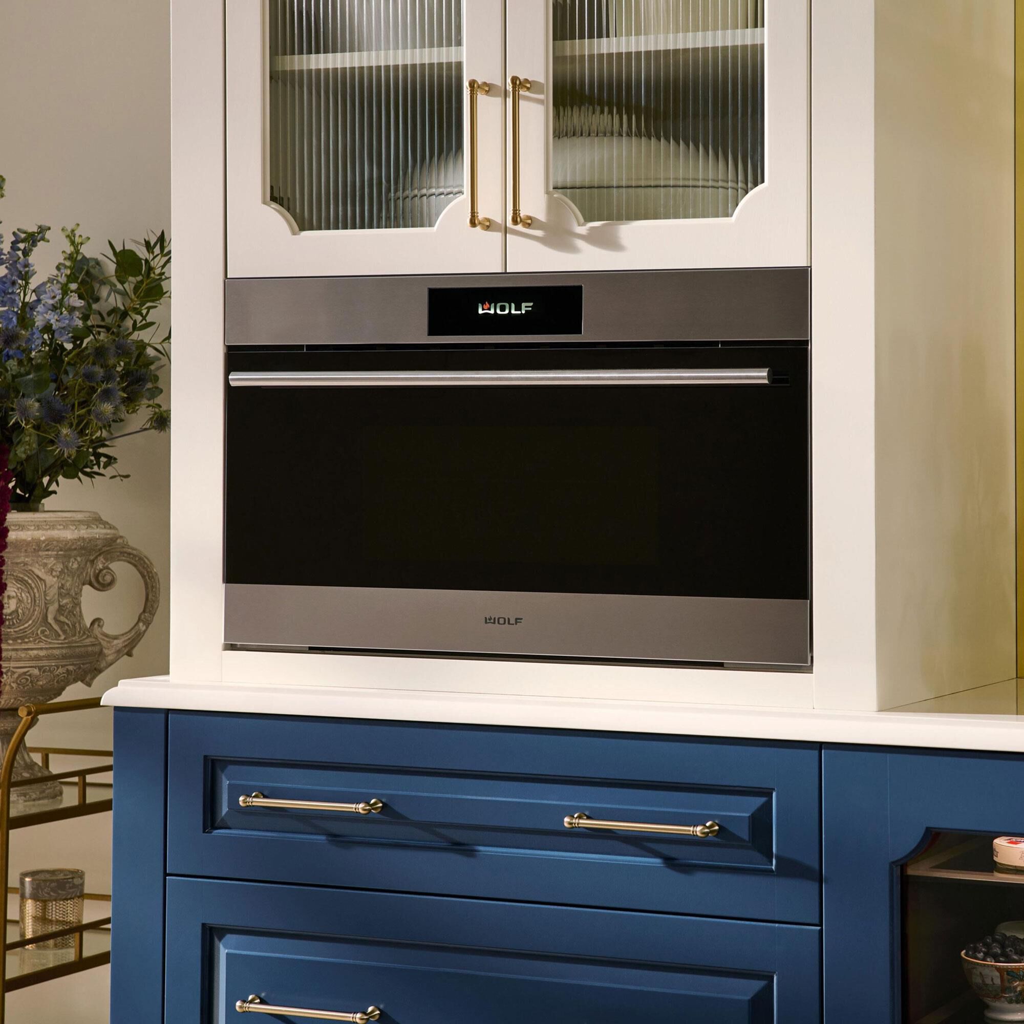 Wolf Appliances 1.6 Cu. Ft. E Series Transitional Drop-Down Door
