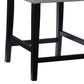 Linon Home Decor Brook Counter Stool in Black, , large