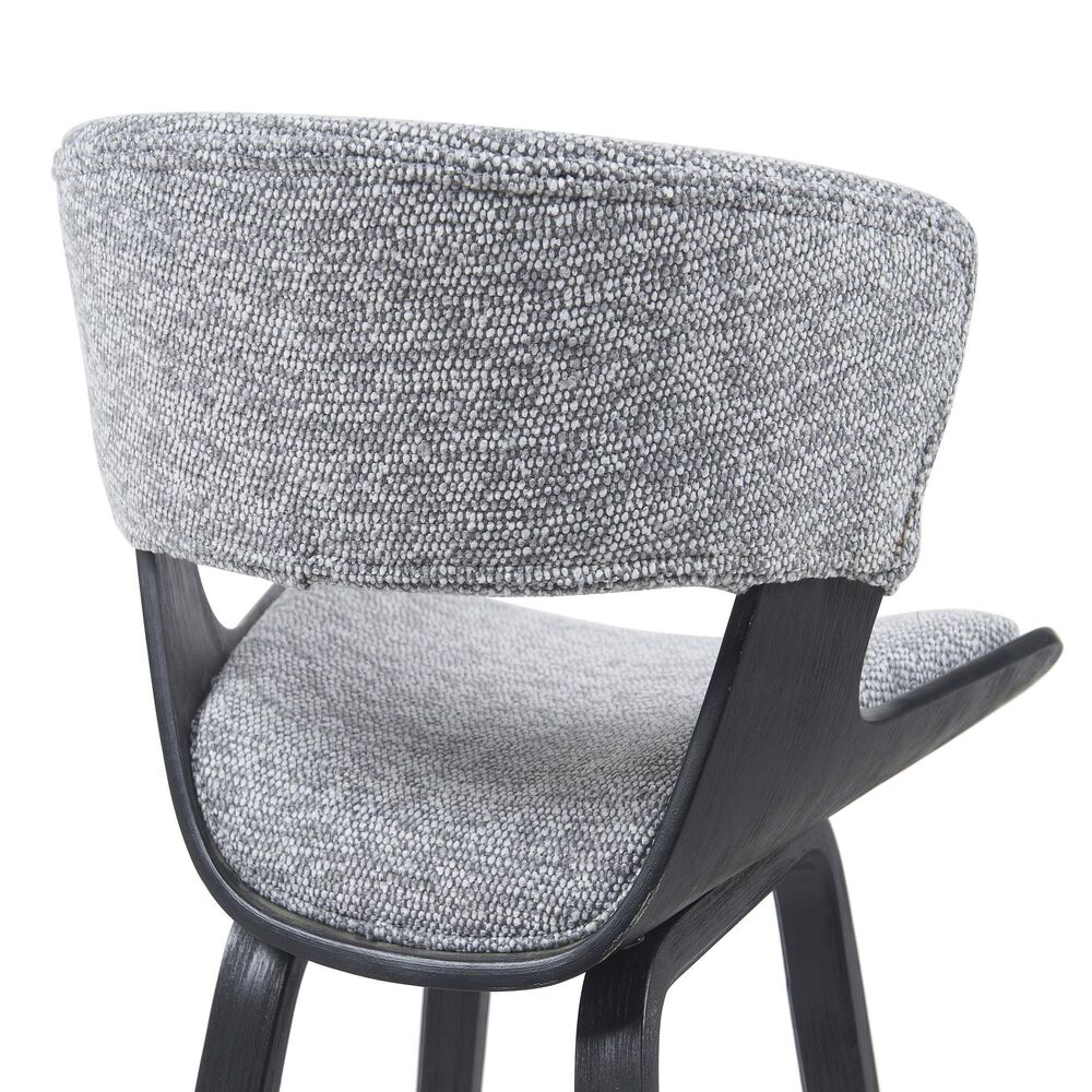 Armen Living Jagger Counter Height Stool in Black, , large