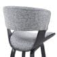 Armen Living Jagger Counter Height Stool in Black, , large