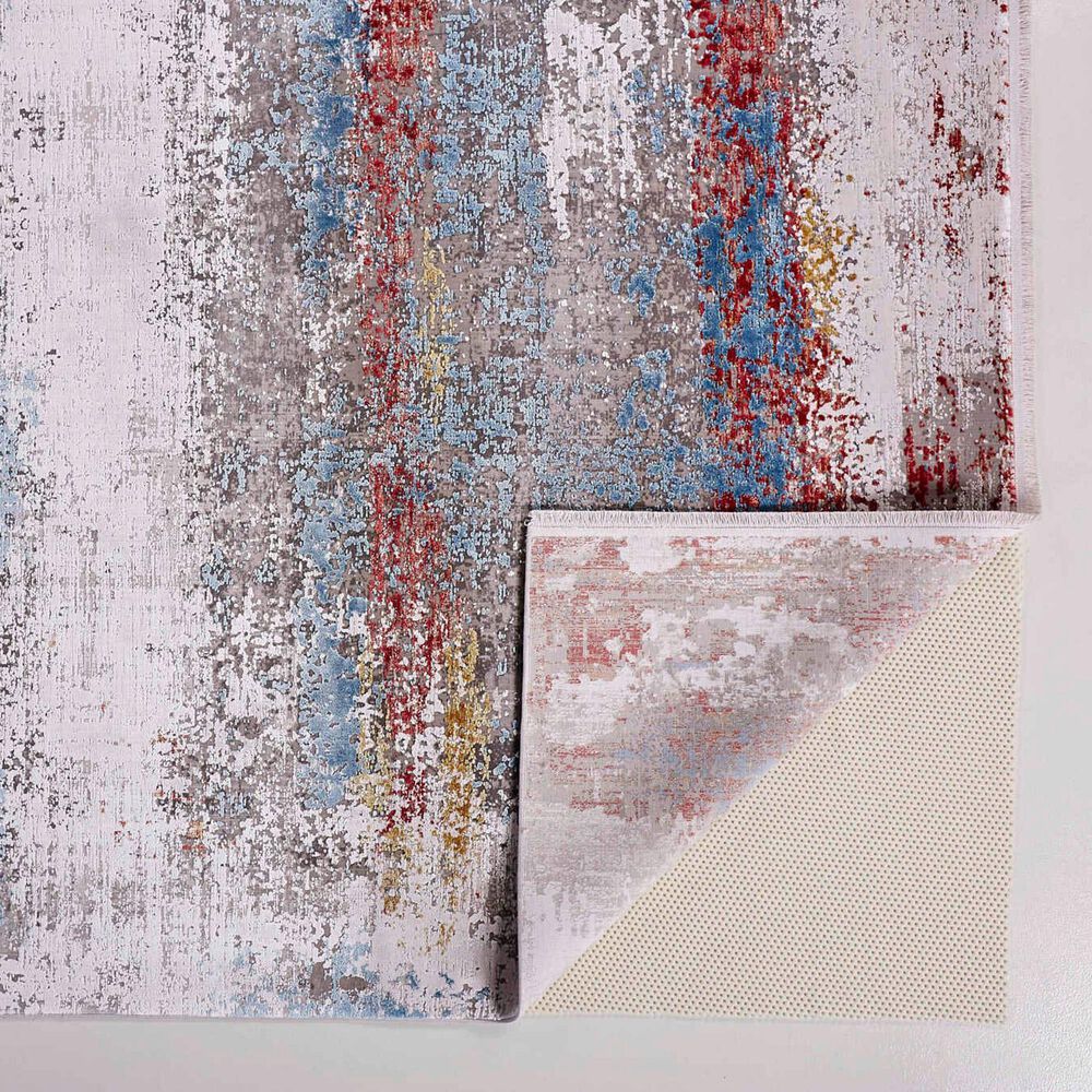 Feizy Cadiz 4&#39;10&quot; x 7&#39;10&quot; Multicolor Area Rug, , large