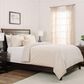 3-Piece Queen Velvet Duvet Set in Ivory, , large