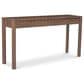 CityLine Wiley Console Table in Vintage Brown, , large