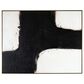 Ashley Reighlea 39.38" x 50" Wall Art in Black, White and Tan, , large