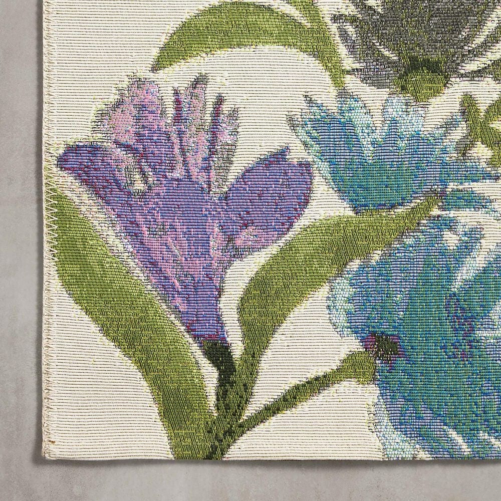 Loloi II Botanical 2&#39;5&quot; x 11&#39;2&quot; Ivory and Multicolor Runner, , large