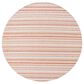 Surya Eagean EAG-2423 Rust, Ivory, Dusty Pink and Dusty Coral 6"7" Round Indoor/Outdoor Area Rug, , large