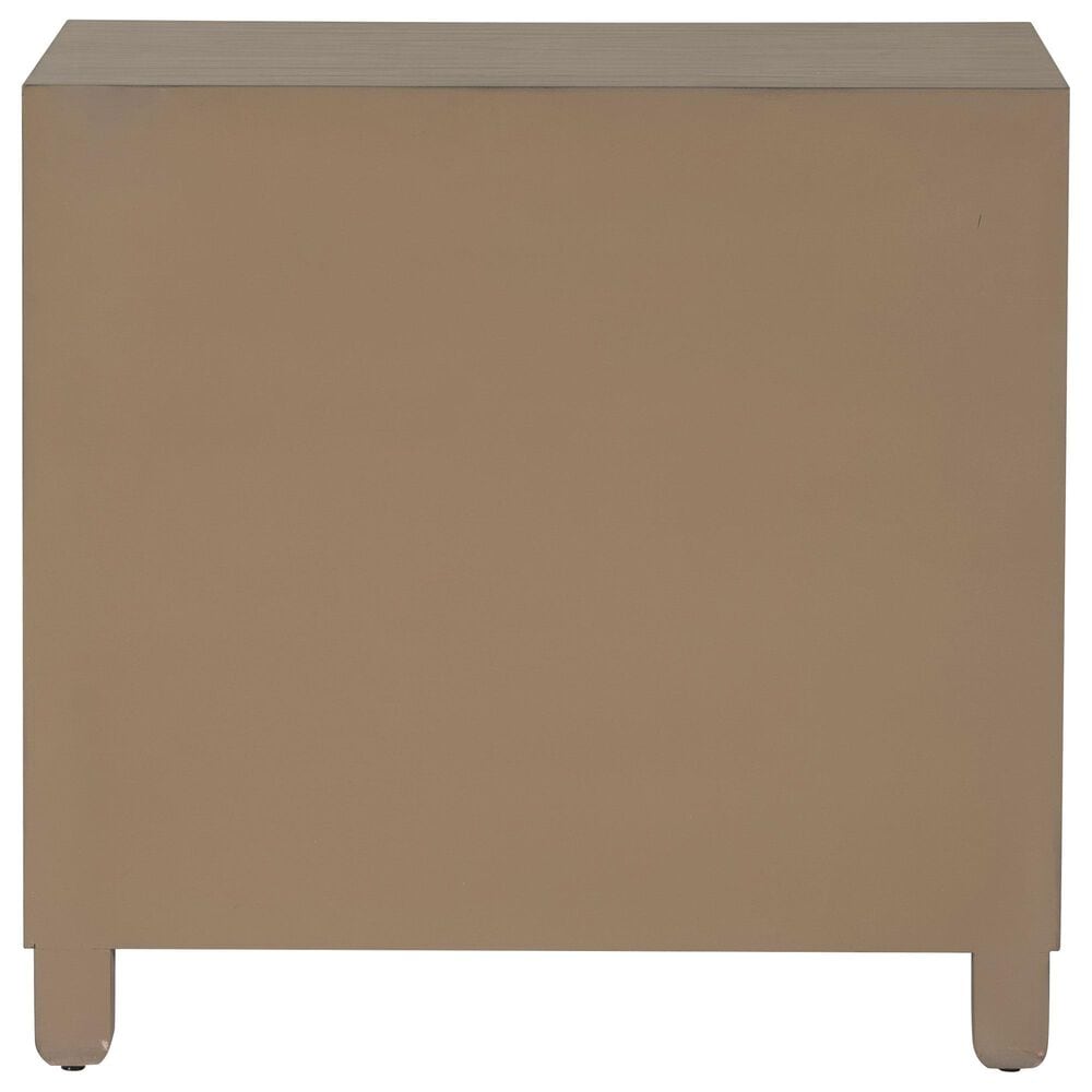 Linon Home Decor Jindran 2-Door Cabinet in Grey and Off White, , large