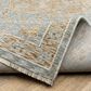 Oriental Weavers Echo Oriental Beige and Blue 7"10" x 10"10" Area Rug, , large