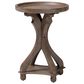 Baxton Studio Westlyn End Table in Antique Brown, , large