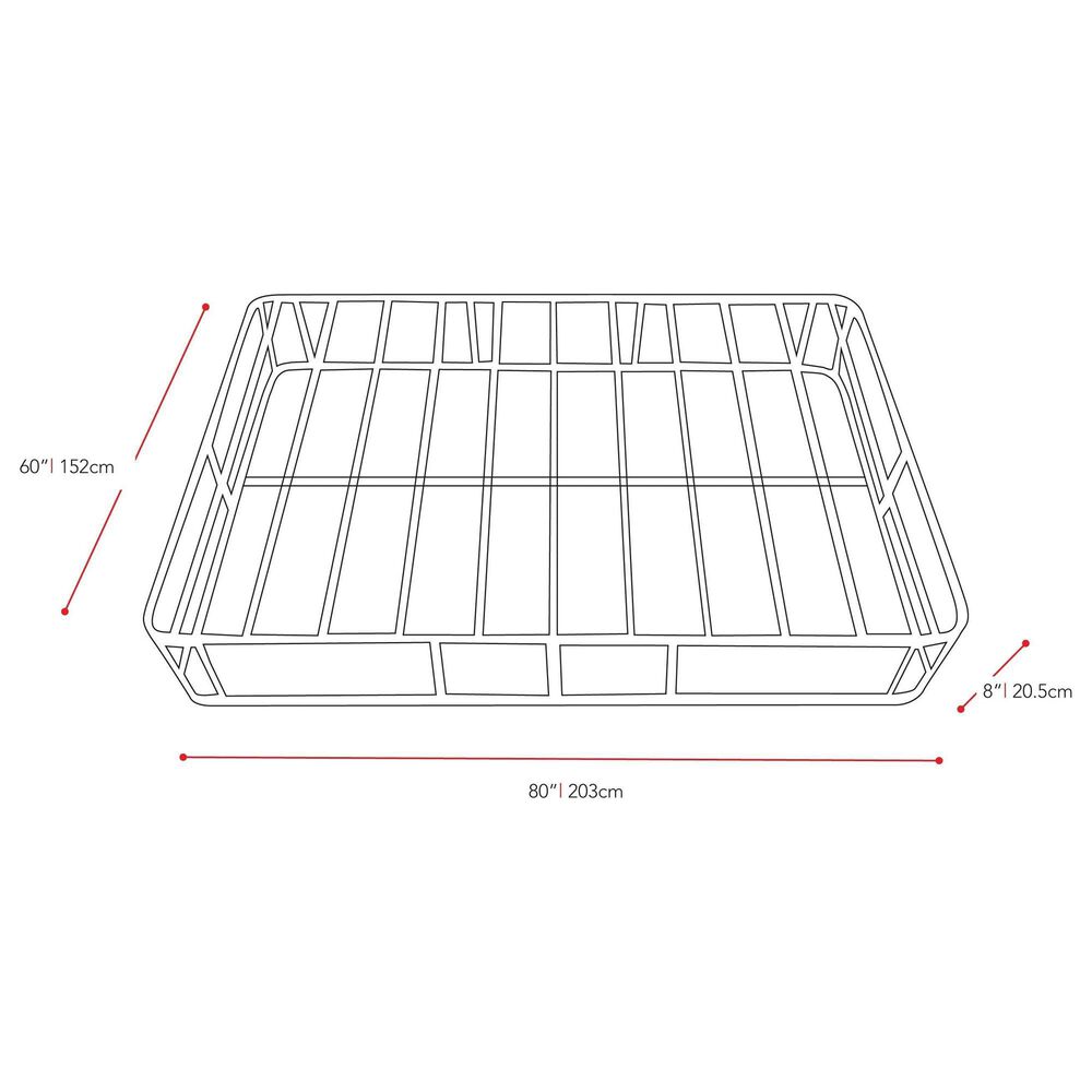 CorLiving Queen Box Spring, , large