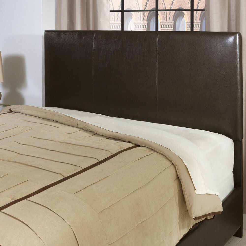 Crosley Furniture Drake King Bed Set in Brown, , large