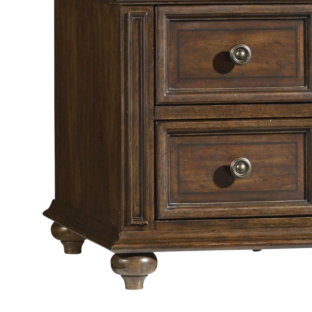 Hooker Furniture Leesburg Chairside Chest in Mahogany, , large