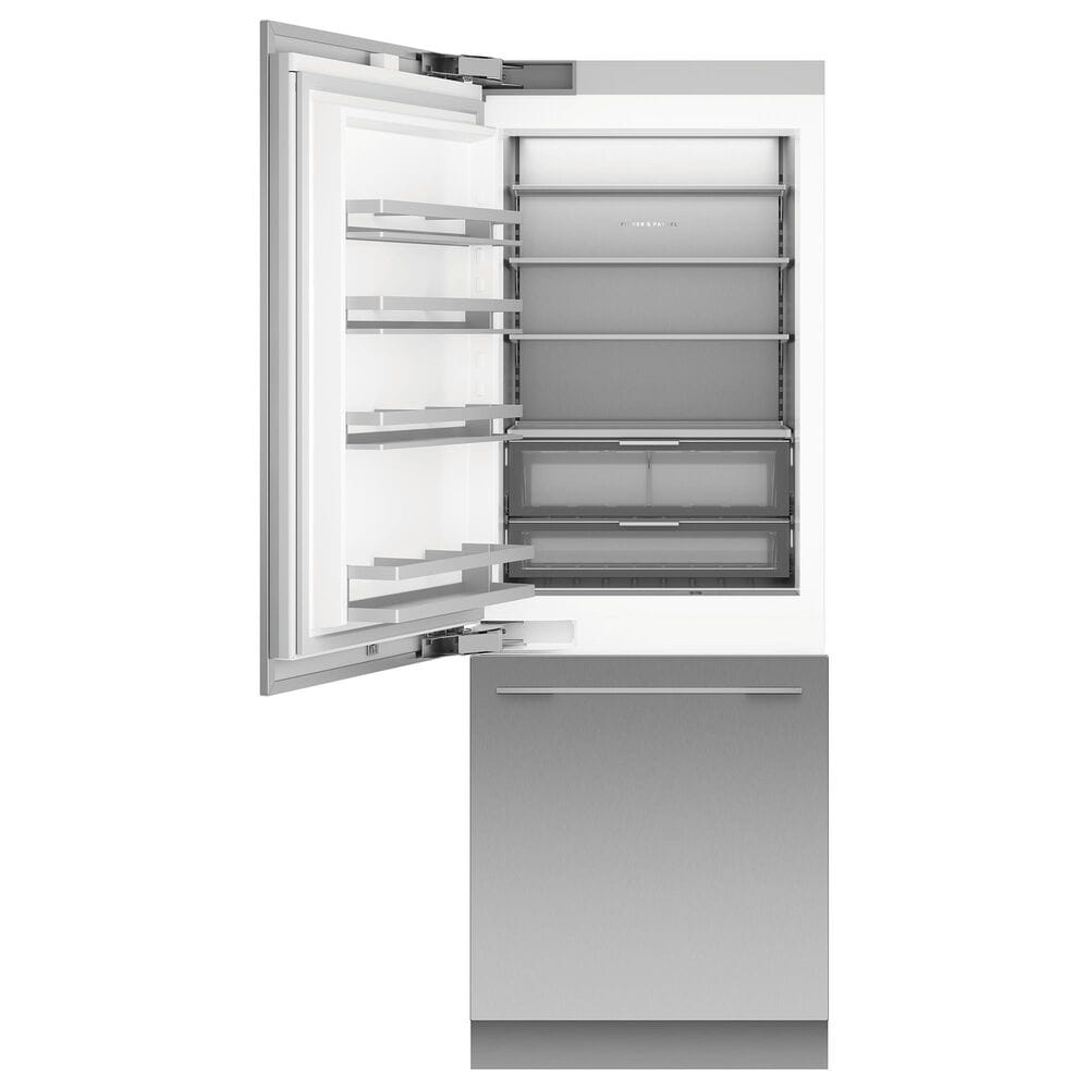 Fisher &amp; Paykel Series 11 15.9 Cu. Ft. Integrated Refrigerator Freezer with Right Hinge in Panel Ready, , large