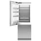 Fisher & Paykel Series 11 15.9 Cu. Ft. Integrated Refrigerator Freezer with Right Hinge in Panel Ready, , large