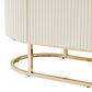 Vista Haus Lisbon Console Table in Silken Matte Cream, , large