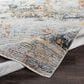 Surya Laila 10" x 14" Light Gray, Navy, Teal, Clay and Camel Area Rug, , large