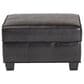 Baxton Studio Agustus Storage Ottoman in Brown, , large
