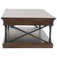 Belle Furnishings Tribeca Rectangular Cocktail Table in Cordovian Brown, , large