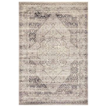 Loloi Mika 7"10" x 11"2" Stone and Ivory Area Performance Rug, , large