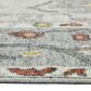 Amer Rugs Jaigarh 9" x 12" Ivory Area Rug, , large