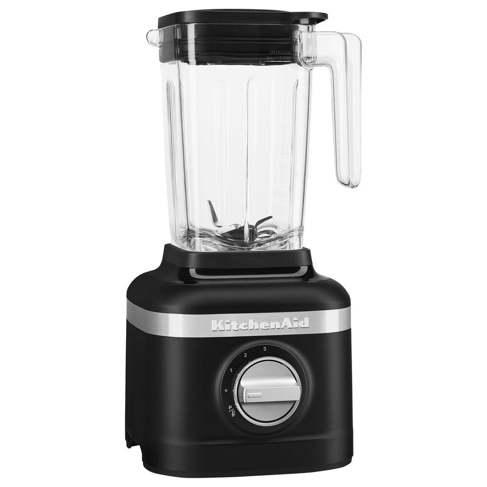 KitchenAid 3-Speed Ice Crushing Blender with 2 Personal Blender Jars in  Black Matte