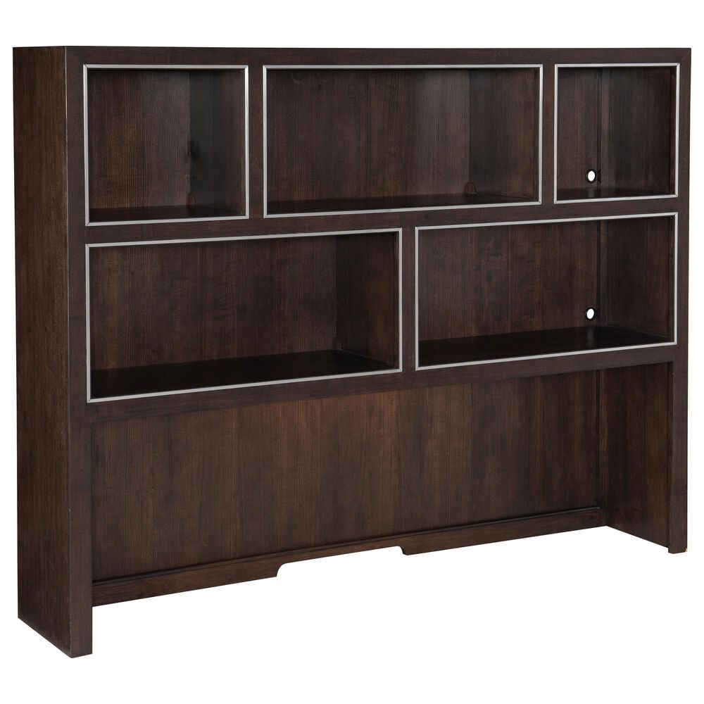 Hooker Furniture House Blend Credenza with Hutch in Dark Roast, , large