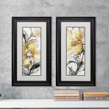 Propac Golden Flower Framed Art (Set of 2), , large
