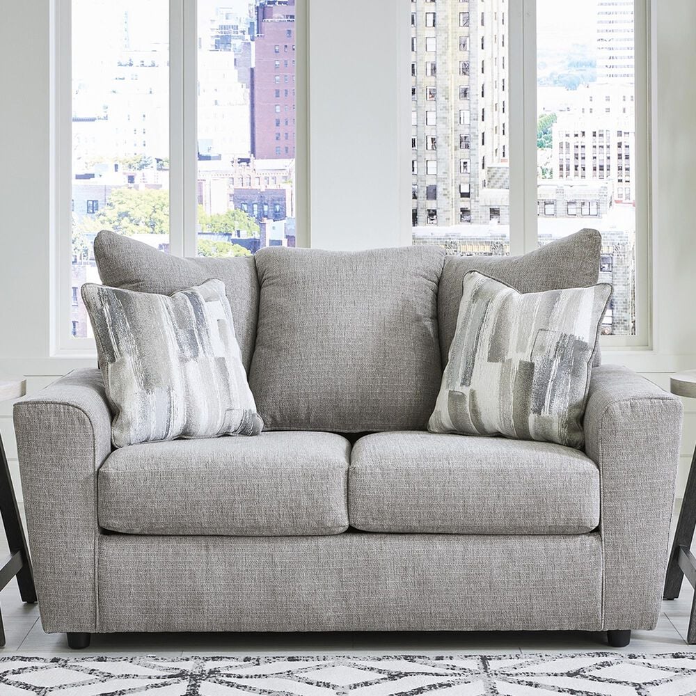 Ashley Stairatt Stationary Loveseat in Anchor, , large