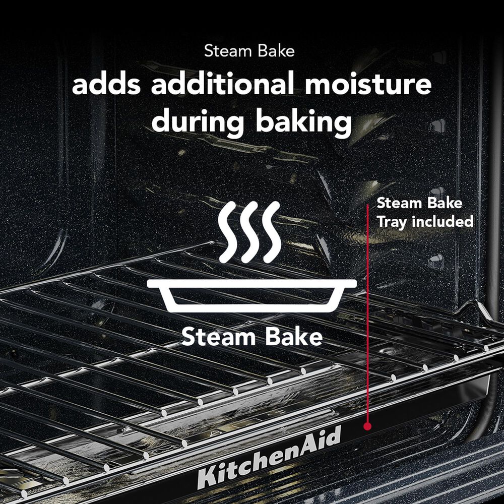 KitchenAid 5.3 Cu. Ft. Smart Slide-in Electric Range in Black Ore, , large