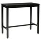 Linon Home Decor Claridge Bar Height Pub Table in Jet-Black - Table Only, , large