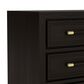 Shannon Hills Lydia 3-Drawer Nightstand in Dark Cabernet with USB Ports, , large