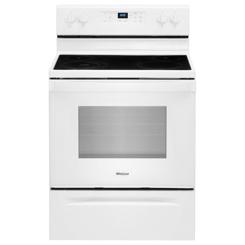 Whirlpool 5.3 Cu. Ft. Electric Range with 4-Elements in White, , large