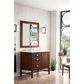 James Martin Vanities Addison 36" Single Vanity Cabinet in Mid Century Acacia with 3 cm White Zeus Quartz Top and Rectangular Sink, , large