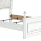 Ashley Kozlani Full Upholstered Panel Bed in Matte White, , large