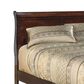Ashley Alisdair King Sleigh Bed in Dark Brown, , large