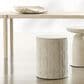 Bernhardt Antibes 22" Round End Table in Pumice, , large