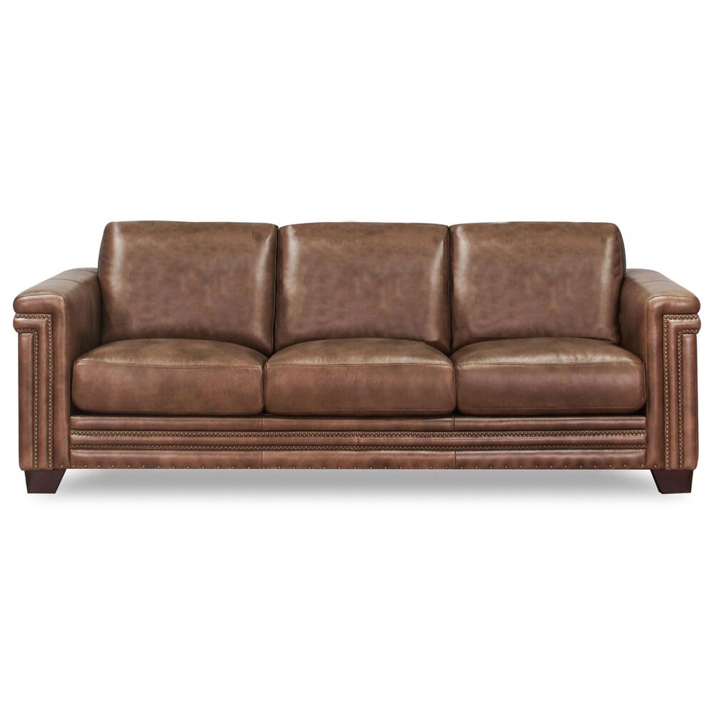 Hydeline Vail Stationary Sofa in Aged Maple, , large