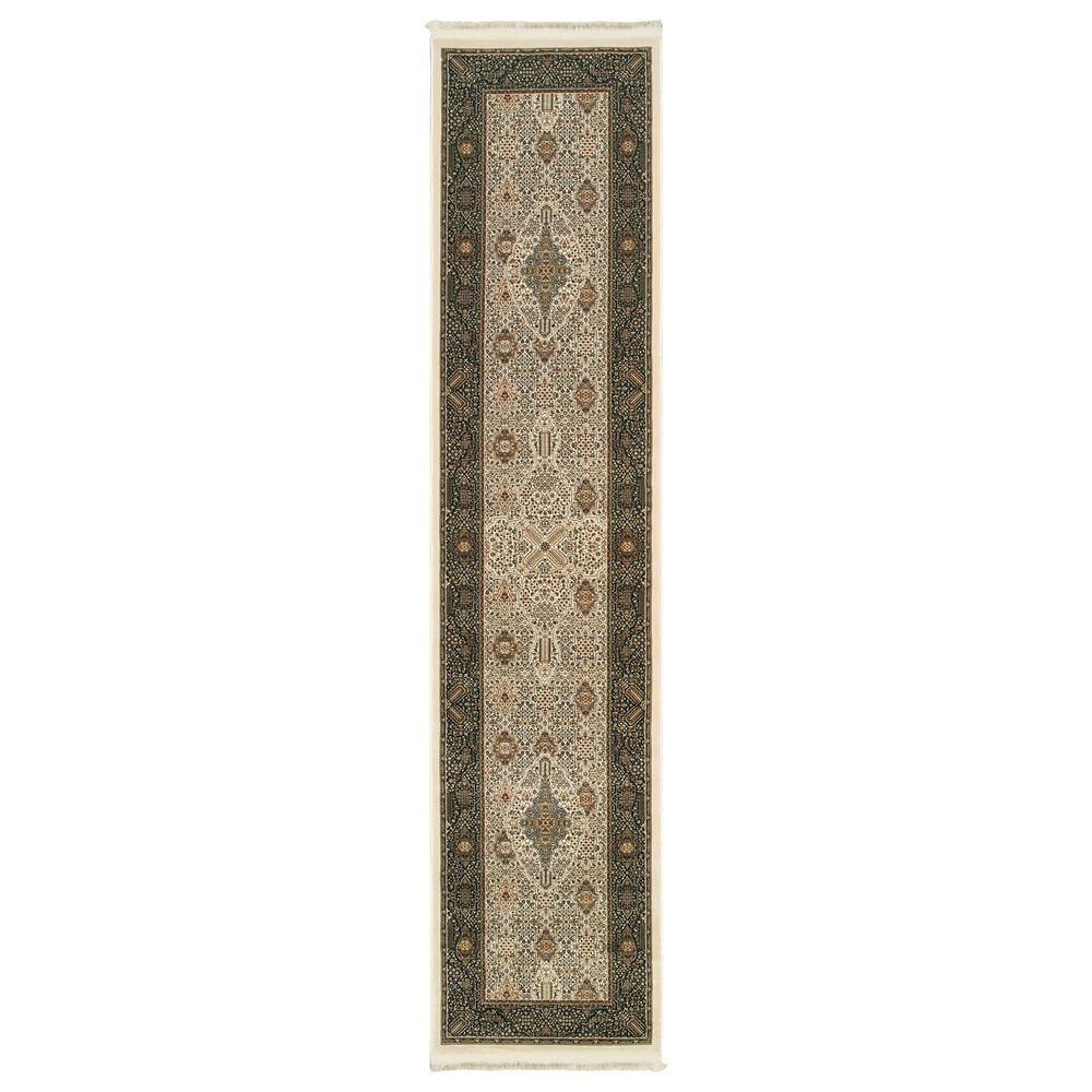 Oriental Weavers Masterpiece 1335I 2"3" x 10" Ivory Runner, , large