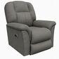 La-Z-Boy Jasper Power Rocking Recliner with Headrest and Lumbar in Flannel, , large