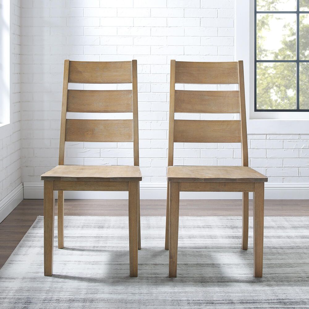 Crosley Furniture Joanna Dining Chair in Rustic Brown &#40;Set of 2&#41;, , large