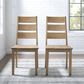 Crosley Furniture Joanna Dining Chair in Rustic Brown (Set of 2), , large