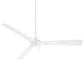 Minka-Aire Skinnie 56" Indoor/Outdoor Ceiling Fan with LED Light in Flat White, , large