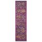Safavieh Madison MAD144F 2"3" x 8" Fuchsia and Blue Runner, , large
