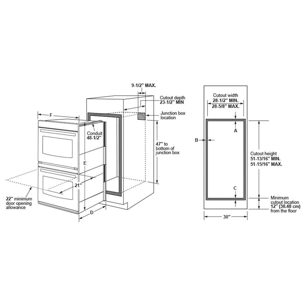 Cafe 30 &quot; Smart Built-In Convection Double Wall Oven in Stainless Steel, , large