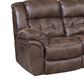 HomeStretch 2-Piece Reclining Sofa and Rocker Recliner in Chocolate, , large
