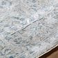 Surya Brunswick Light Gray, Charcoal, Cream, Dark Blue, Blue and Mustard 2"7" x 10" Runner, , large