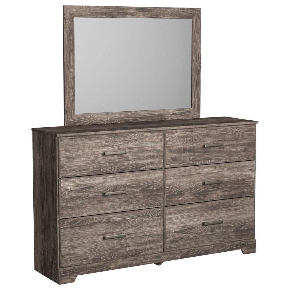 Ashley Ralinksi 3 Piece Queen Bedroom Set in Gray, , large