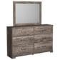 Ashley Ralinksi 3 Piece Queen Bedroom Set in Gray, , large