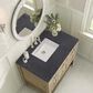 James Martin Vanities Breckenridge 36" Single Vanity in Whitewashed Oak with 3 cm Charcoal Soapstone Quartz Top, , large